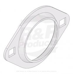 FLANGE- Replaces Part Number 700083
