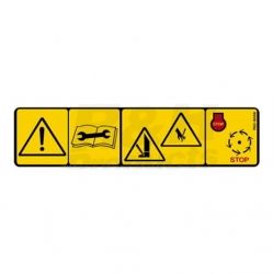 DECAL-Warning  Replaces  93-6688