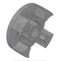 COUPLING-MOTOR END  Replaces 3-8823