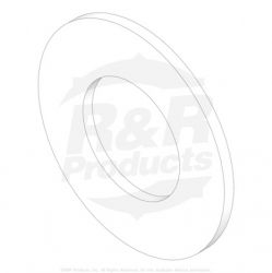 WASHER- 5/8" FLAT  Replaces  99-7667