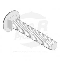 BOLT-CARRIAGE 3/8-16 X 2-1/4  Replaces  3231-7