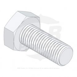 BOLT- 10MM X 1.25 X 25  Replaces 43-0090