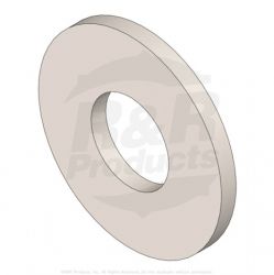 WASHER-Flat 1/4"  Replaces  453023