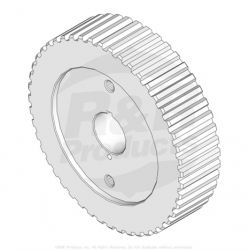 PULLEY-DRIVEN PULLEY  Replaces  47-7140
