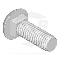 BOLT- CARRIAGE M10-1.5 X 30 Replaces  64243-01
