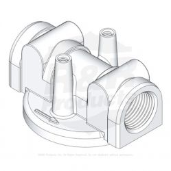 FILTER-HEAD ASSY  Replaces  68-8990