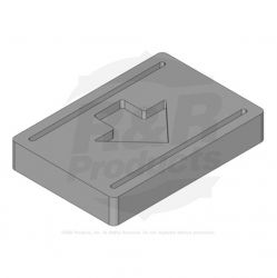 FOWARD RUBBER PAD- Replaces 74-9100