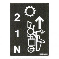 DECAL-TRACTION  Replaces  93-8065