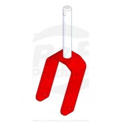 CASTER-FORK Replaces 94-5381-01