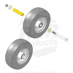 CASTER-WHEEL KIT  Replaces  95-3077