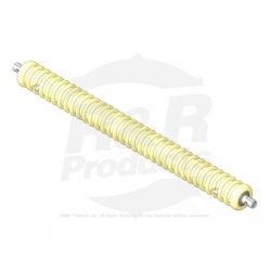Roller -2" Grooved 6.5kg  Machined Solid Steel Replaces 101120