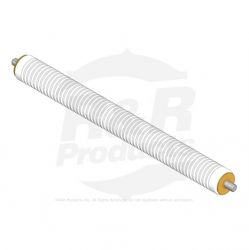 ROLLER - GROOVED MACHINED ALUMINUM REPLACES 68614