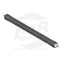 Roller -33" Body 25" Shaft  Grooved Cast Iron Replaces 84-6080