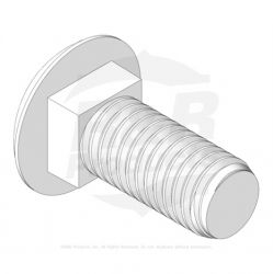 BOLT-CARRIAGE M10 X 25  Replaces  03M7191