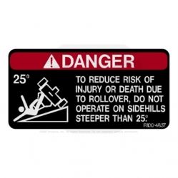 DECAL-DANGER  Replaces  100-4837