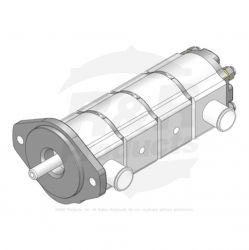 GEAR-HYD PUMP 4 SECTION  Replaces  107-2565