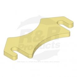 SHIM MID MOUNT 1/4 Replaces 110-7380