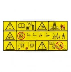 DECAL-DANGER- Replaces 110-8924