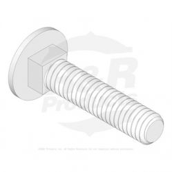 BOLT- CARRIAGE 5/16-18 X 1-1/2  Replaces 112-6950