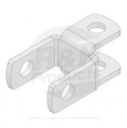 CLEVIS-DOUBLE  Replaces  115-8060
