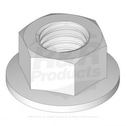 NUT- NUT - 10MM X 1.5 FLANGED Replaces 14M7296