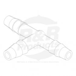 CONNECTOR- 1/4" ID Replaces 151272