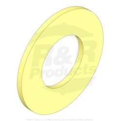 WASHER- FLAT 3/8 YELLOW USS  Replaces 17-1710