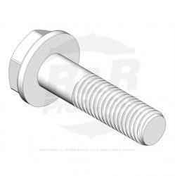 Flanged BOLT-M10-1.5 X 40  Replaces  19M7804