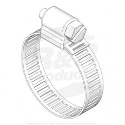CLAMP-HOSE  Replaces 2412-143
