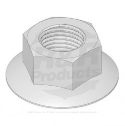 LOCKNUT-  1/2-20 FLANGED Replaces  32128-31