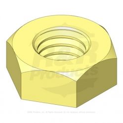 NUT- 3/8-16"  Replaces 3217-7