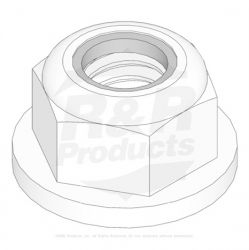 LOCKNUT-5/16-24 FLANGED NY  Replaces 3296-20