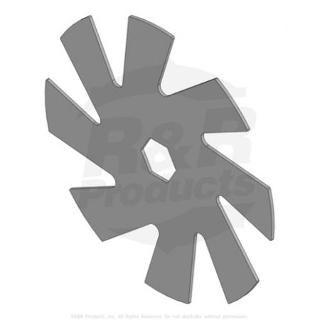BLADE-8 POINT SEEDER BLADE Replaces 523293