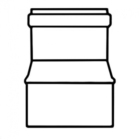 12X10 PVC REDUCING COUPLING (G x SPG) CL160