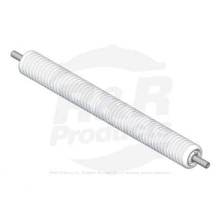 Roller - Narrow Grooved Machined Aluminum - 2 1/2 Replaces 115-7360