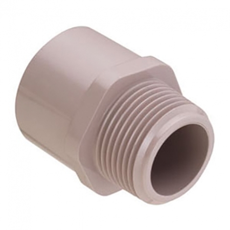 1-1/4 PVC MALE ADAPTER (MIPT x SOC) CL315