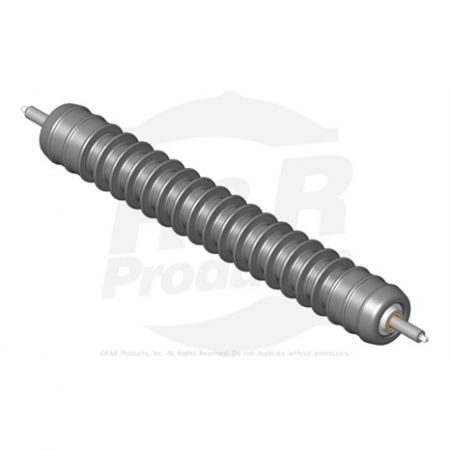 Roller - Grooved Cast Steel Shoulder Replaces 104-3369