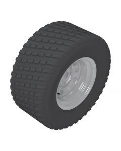 TIRE & WHEEL - 24x12.00-12 (4 Ply) TURF MASTER