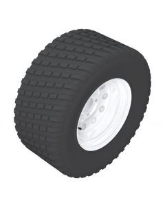 TIRE & WHEEL - 24x12.00-12 (4 Ply) TURF MASTER