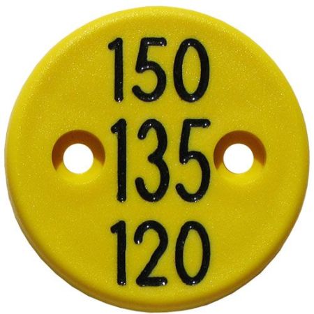 Eagle 701 Sprinkler Head Yardage Marker (3 Set of Numbers)