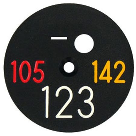 Toro 835S Sprinkler Head Yardage Marker (3 Set of Numbers)