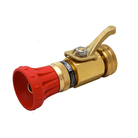Underhill Precision Cyclone Nozzle with Brass High Flow Control Valve and 3/4" Mht x 1" Fht Adapter