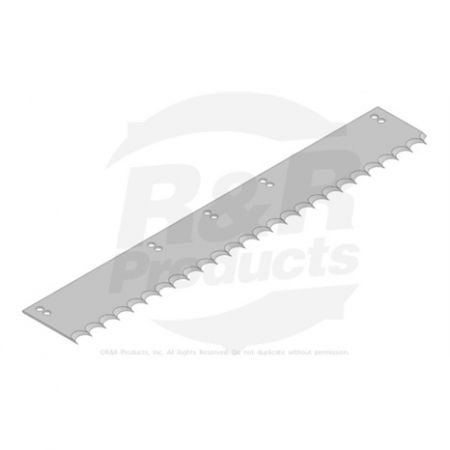 CUT-OFF BLADE - 18 SERRATED (19-1/2 LONG)