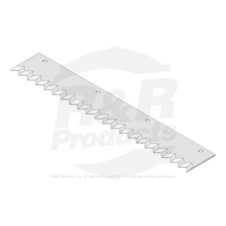 CUT-OFF BLADE - SERRATED 21-1/2 X 3.5