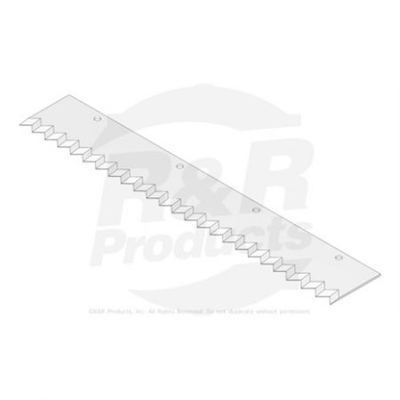 CUT-OFF BLADE - SERRATED 24-1/2 X 3.5