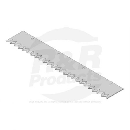 CUT-OFF BLADE - SERRATED 24-1/2 X 4.25