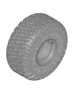 Tire w/Wheel -20x10.00-8 NHS (4 Ply) Carlisle Turf Trac R/S