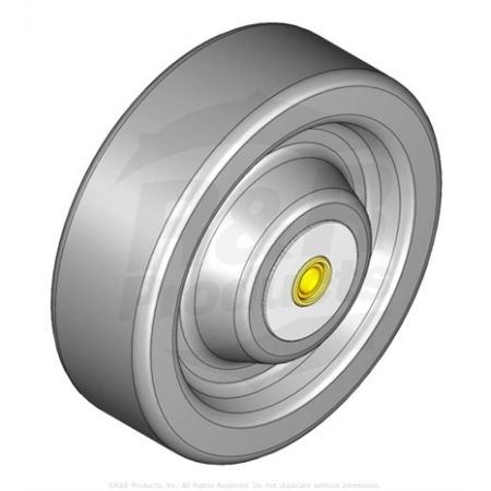 Wheel - Solid Phenolic Assy Replaces  104-3441