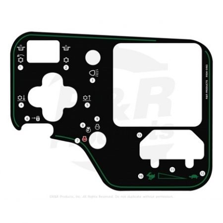 DECAL-CONSOLE- Replaces  104-5193