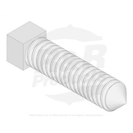 SET SCREW-SQH- Replaces  105-6758